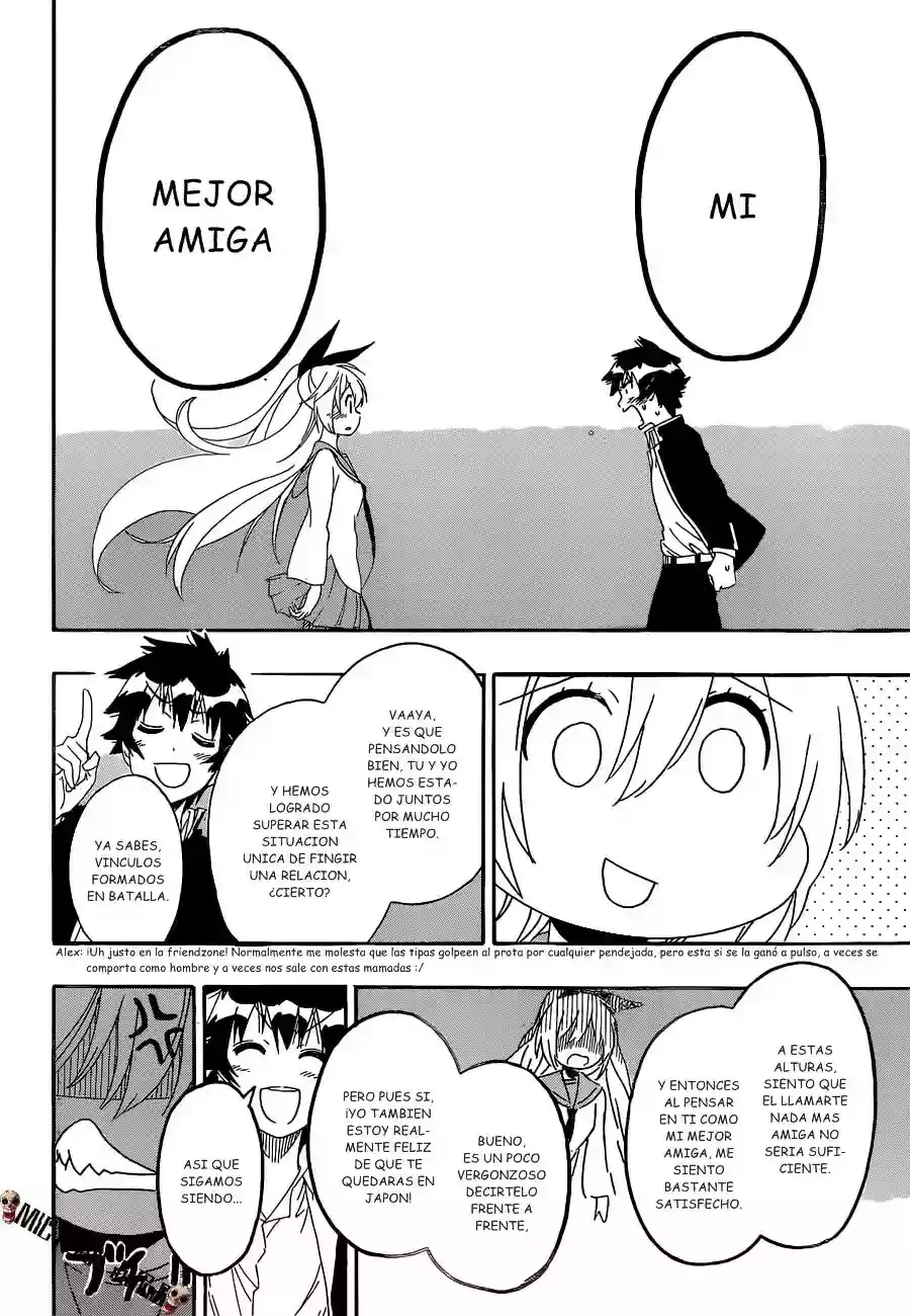 Nisekoi capítulo 162, página 18