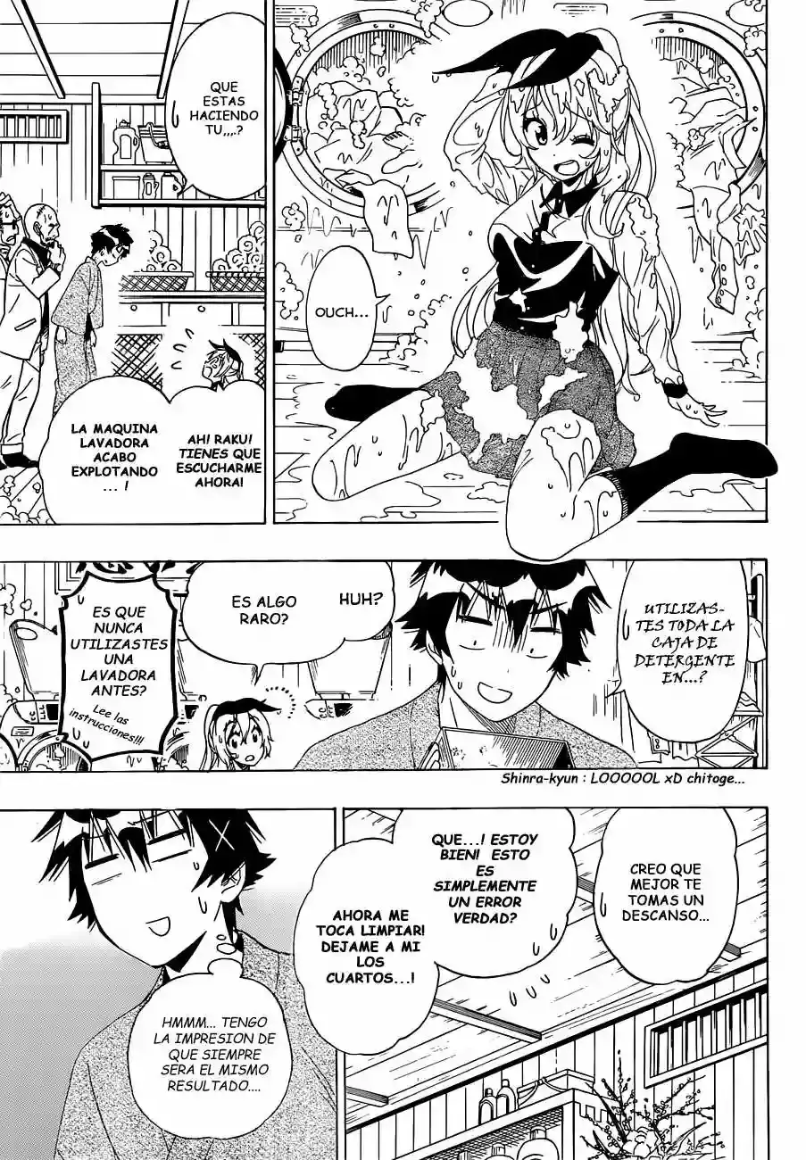 Nisekoi capítulo 163, página 5