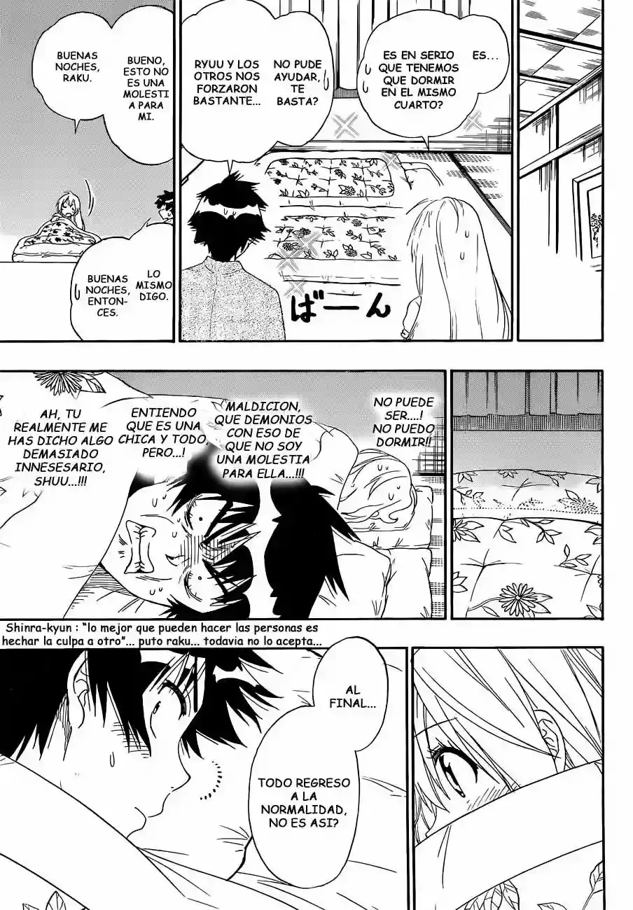 Nisekoi capítulo 163, página 9