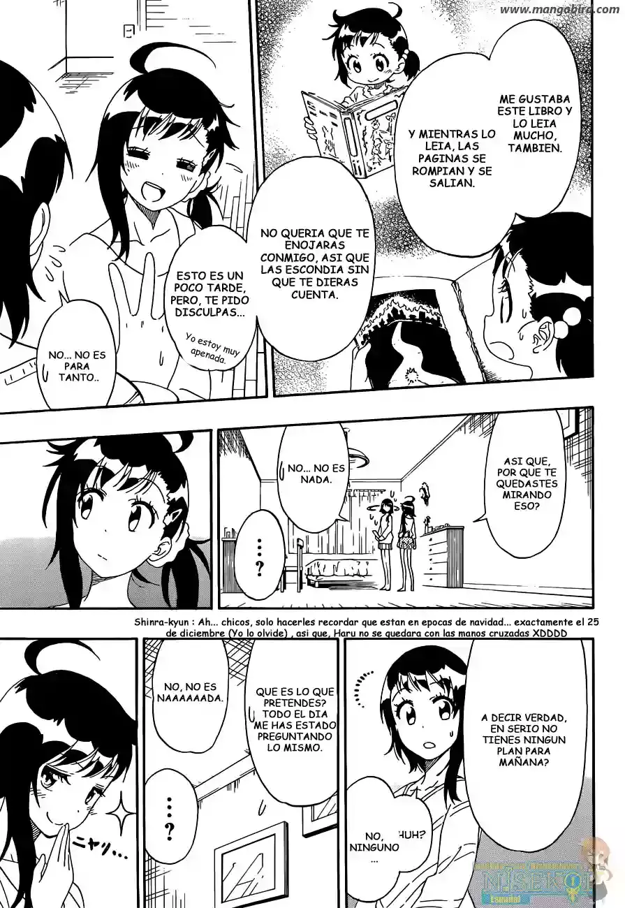 Nisekoi capítulo 164, página 4