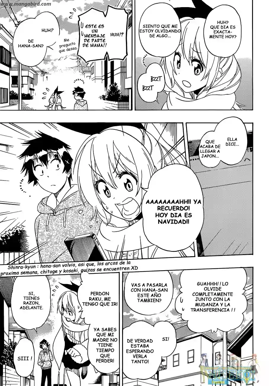 Nisekoi capítulo 164, página 6
