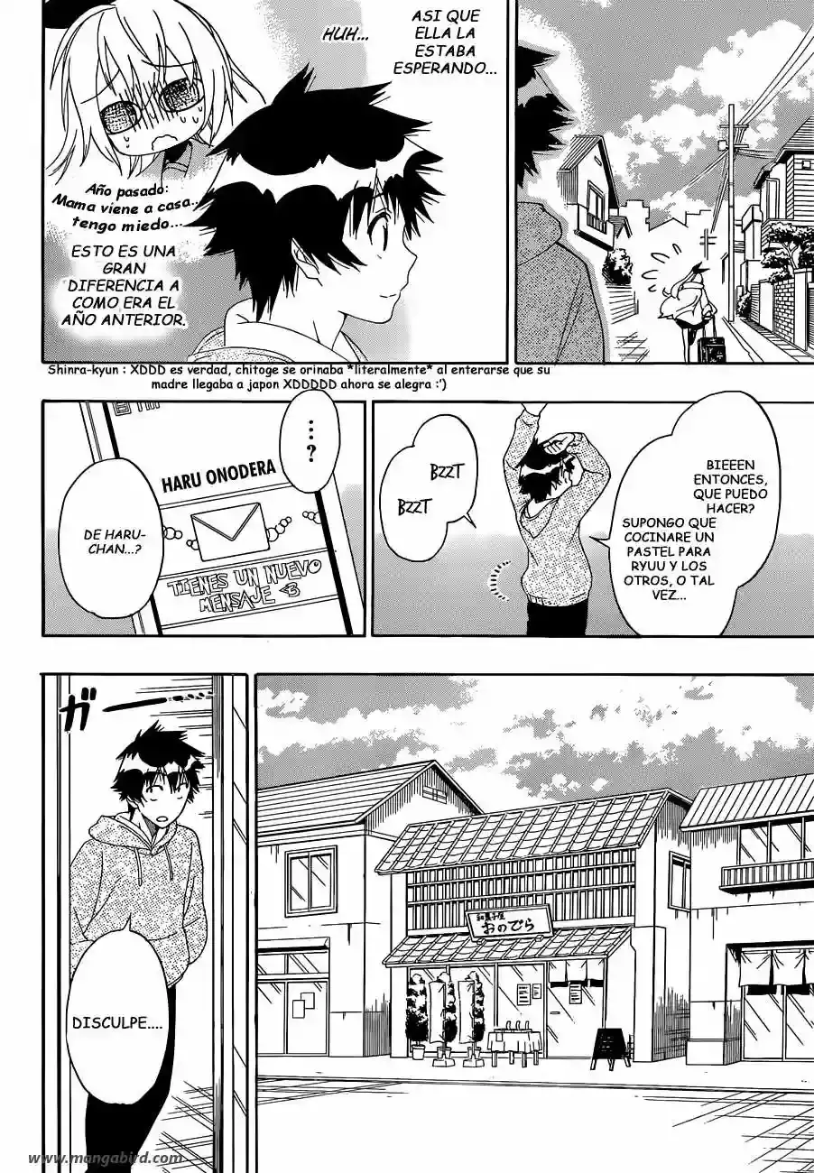 Nisekoi capítulo 164, página 7