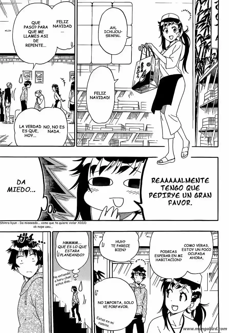 Nisekoi capítulo 164, página 8