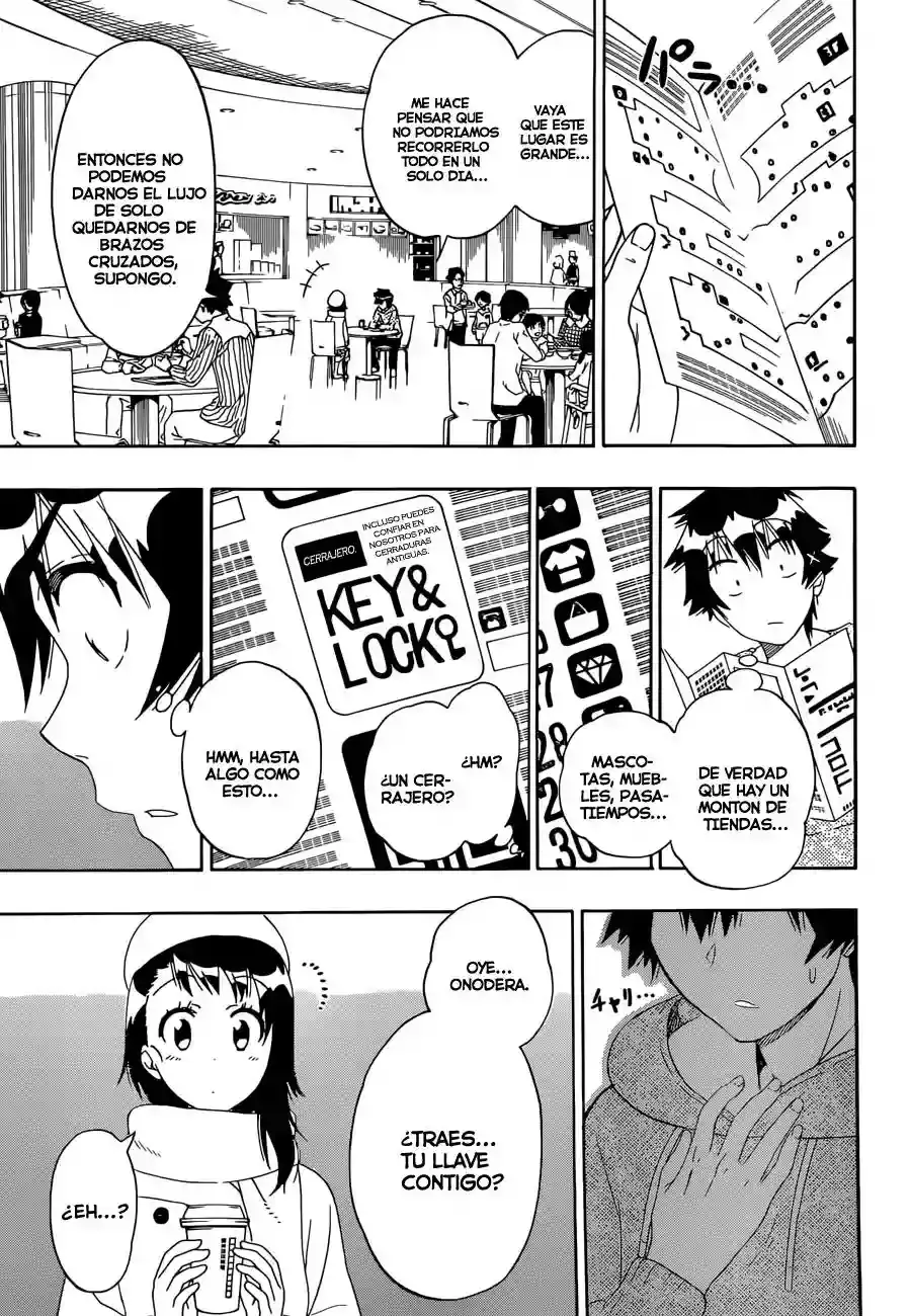 Nisekoi capítulo 165, página 15