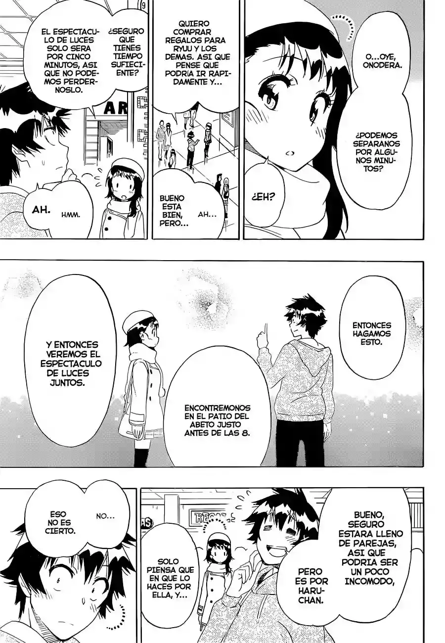Nisekoi capítulo 166, página 17