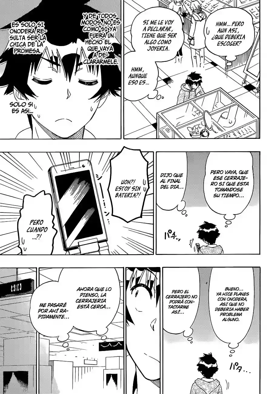 Nisekoi capítulo 166, página 19