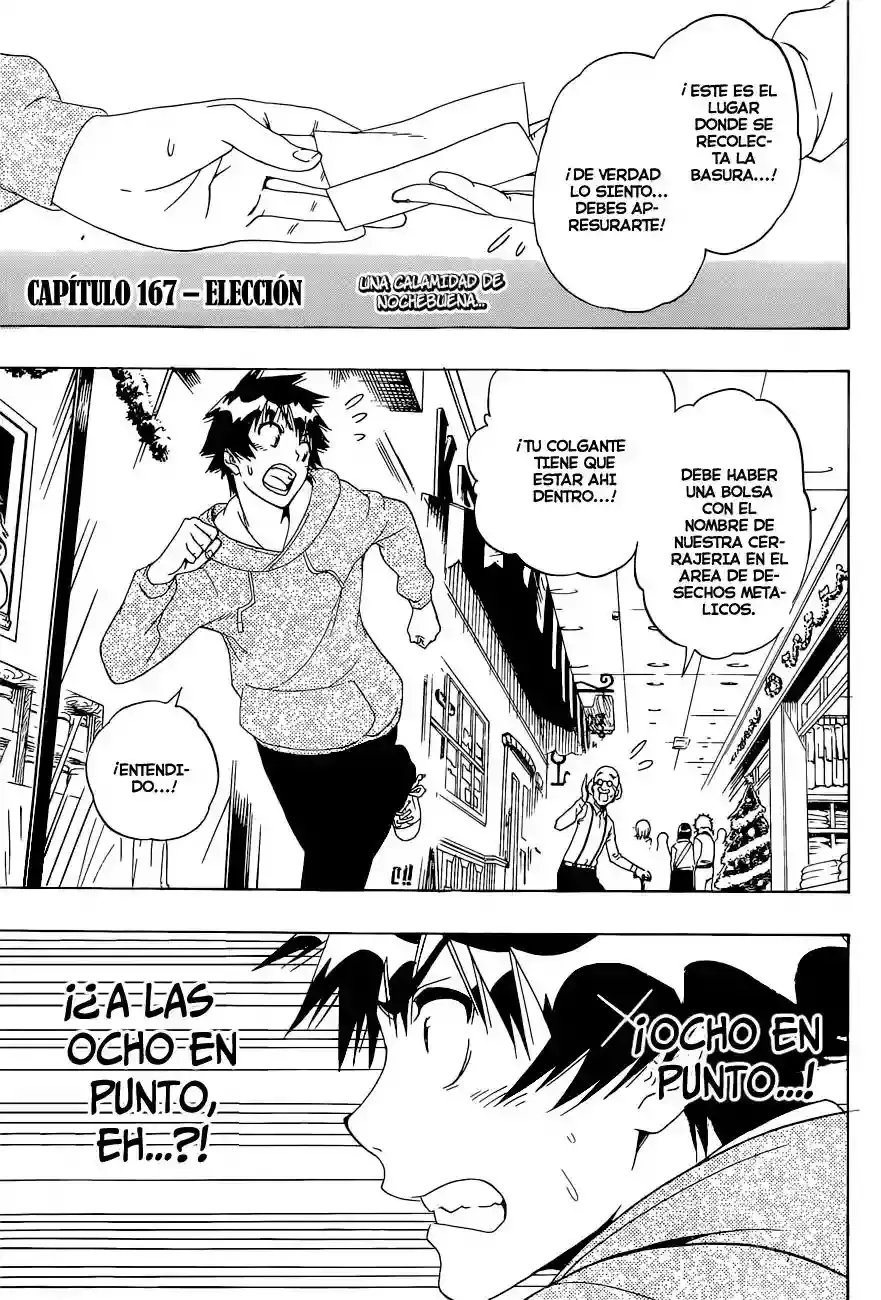 Nisekoi capítulo 167, página 7