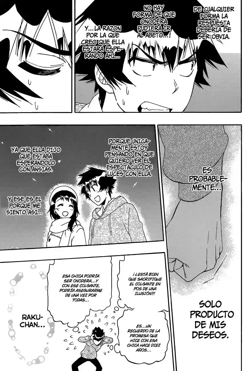 Nisekoi capítulo 167, página 13