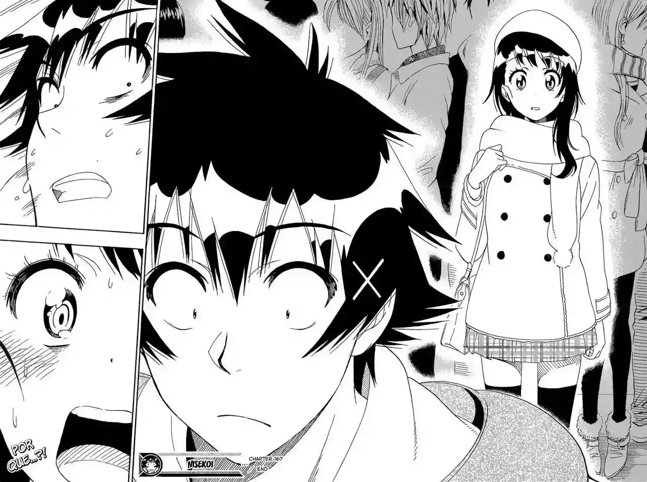 Nisekoi capítulo 167, página 22