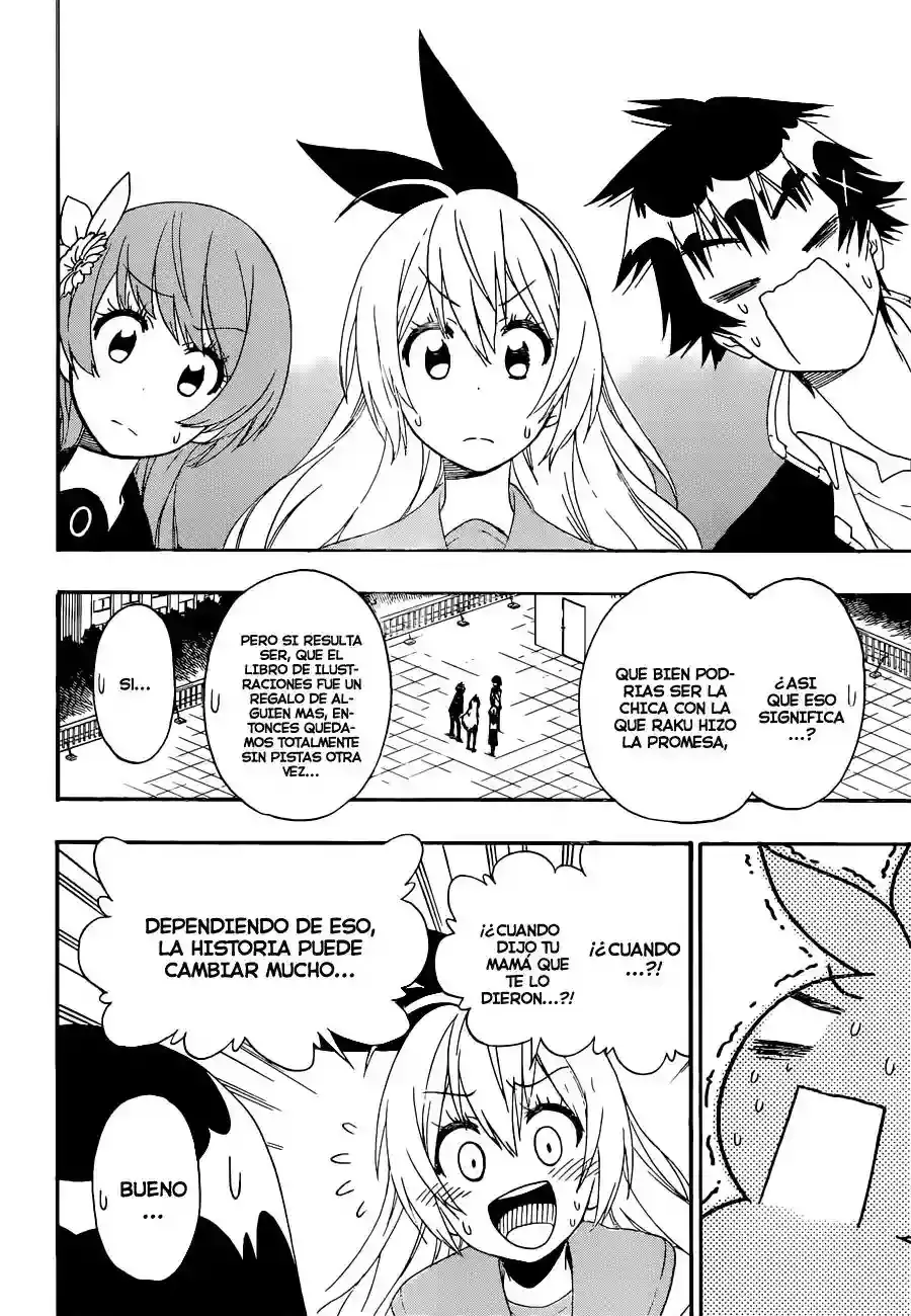 Nisekoi capítulo 168, página 18