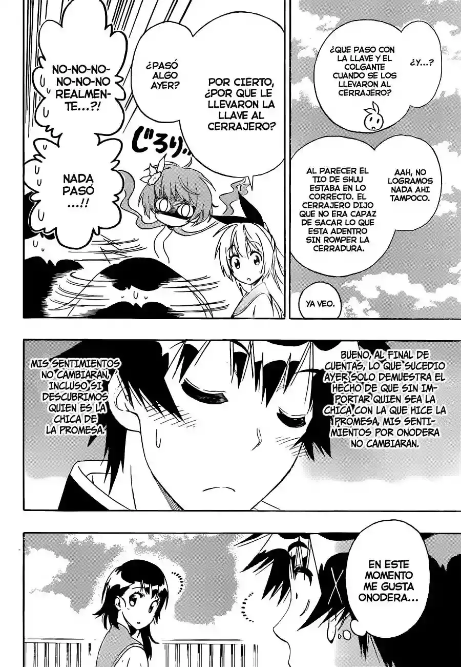 Nisekoi capítulo 168, página 20