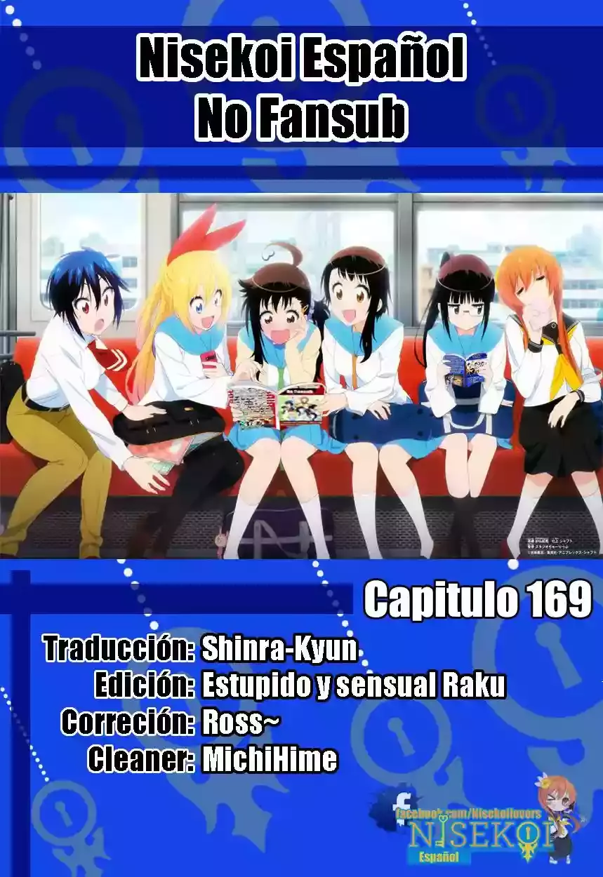 Nisekoi capítulo 169, página 1