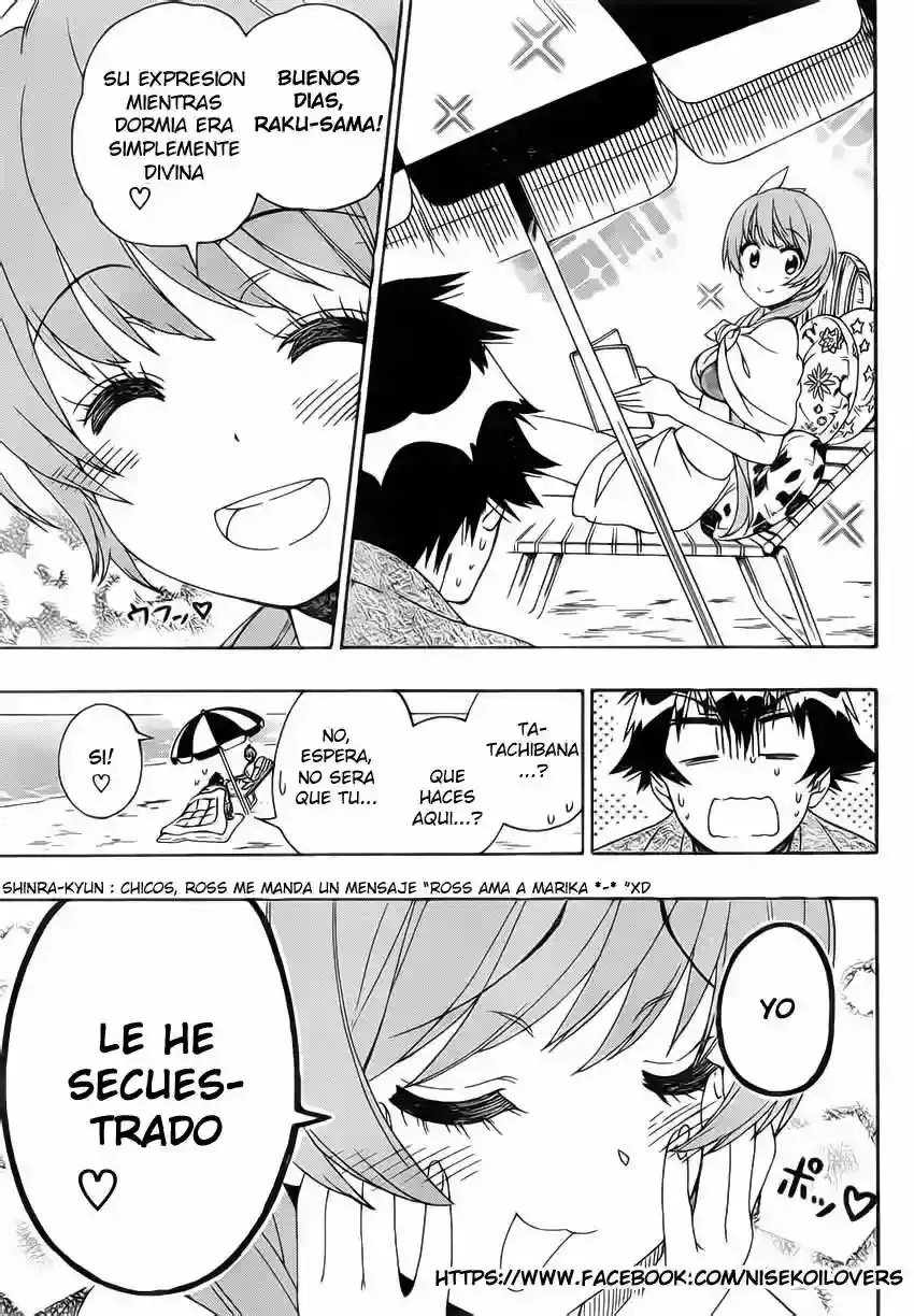 Nisekoi capítulo 169, página 4