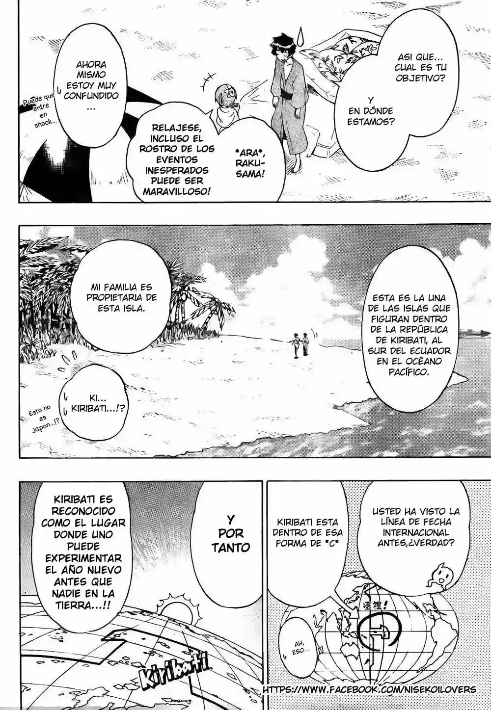 Nisekoi capítulo 169, página 7