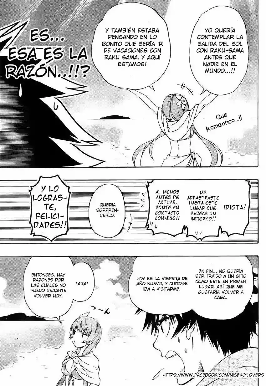 Nisekoi capítulo 169, página 8