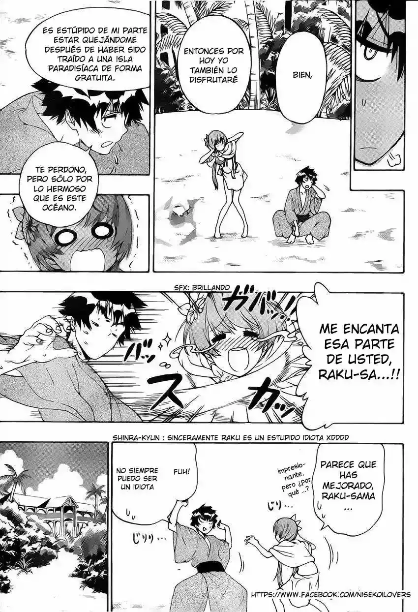 Nisekoi capítulo 169, página 10