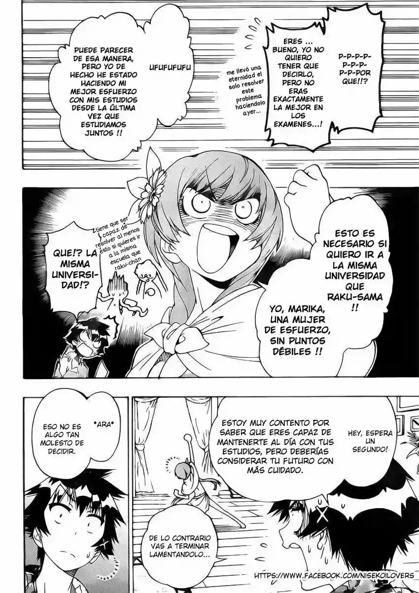Nisekoi capítulo 169, página 15