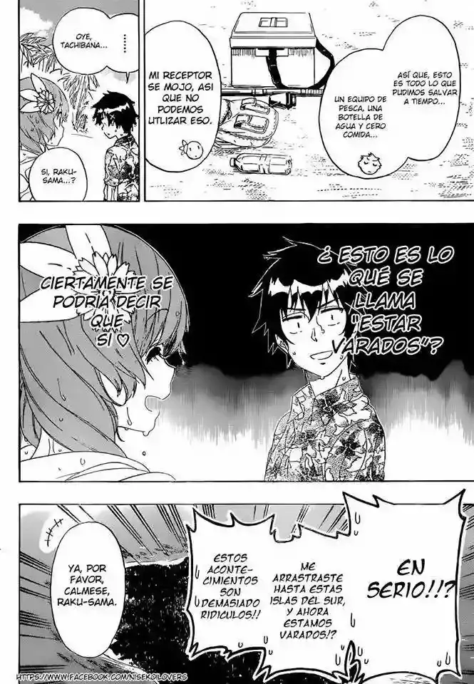 Nisekoi capítulo 170, página 7