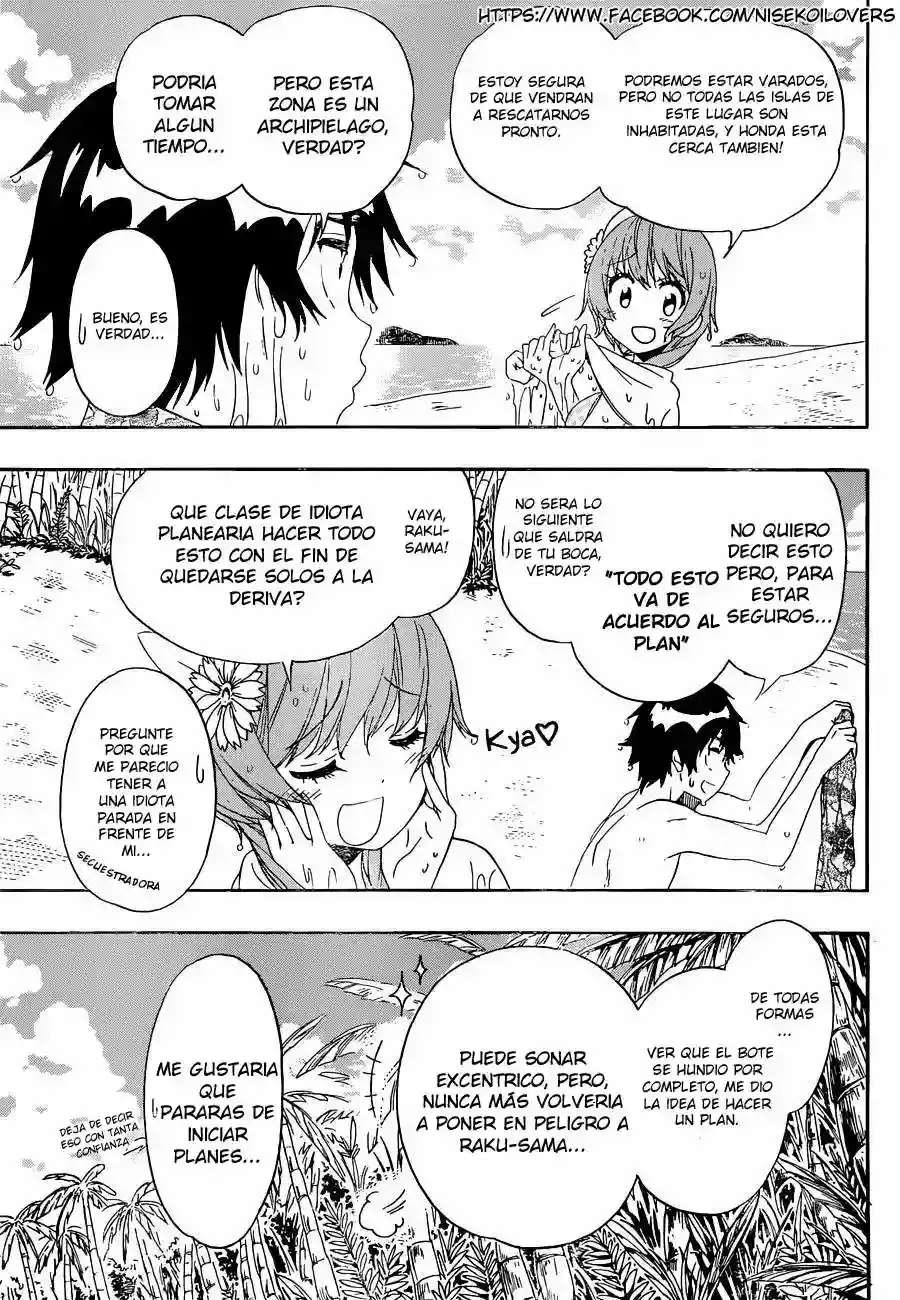 Nisekoi capítulo 170, página 8