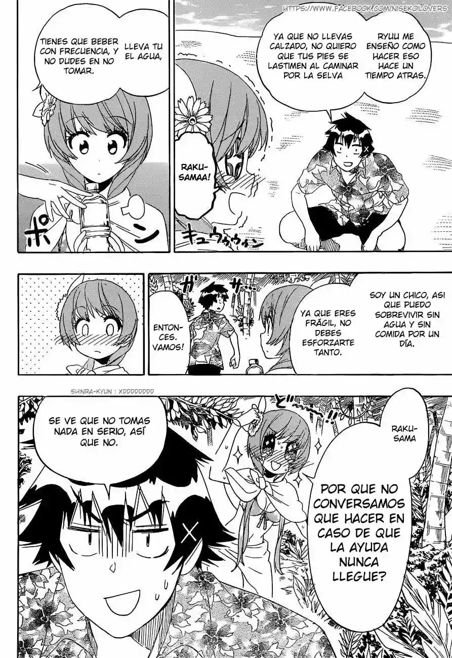 Nisekoi capítulo 170, página 11