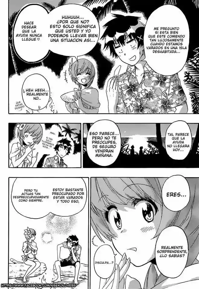 Nisekoi capítulo 170, página 17