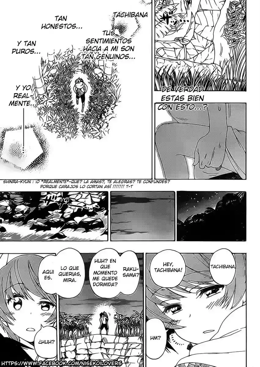 Nisekoi capítulo 171, página 16
