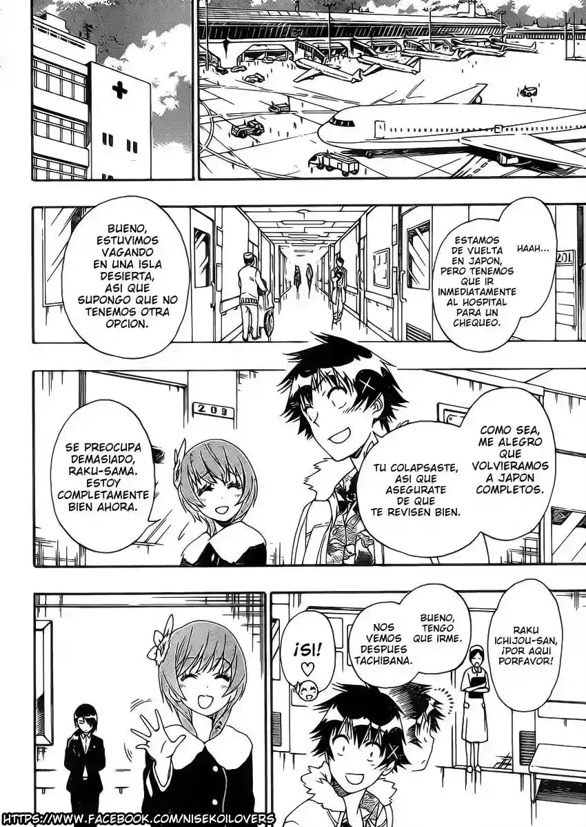 Nisekoi capítulo 171, página 19
