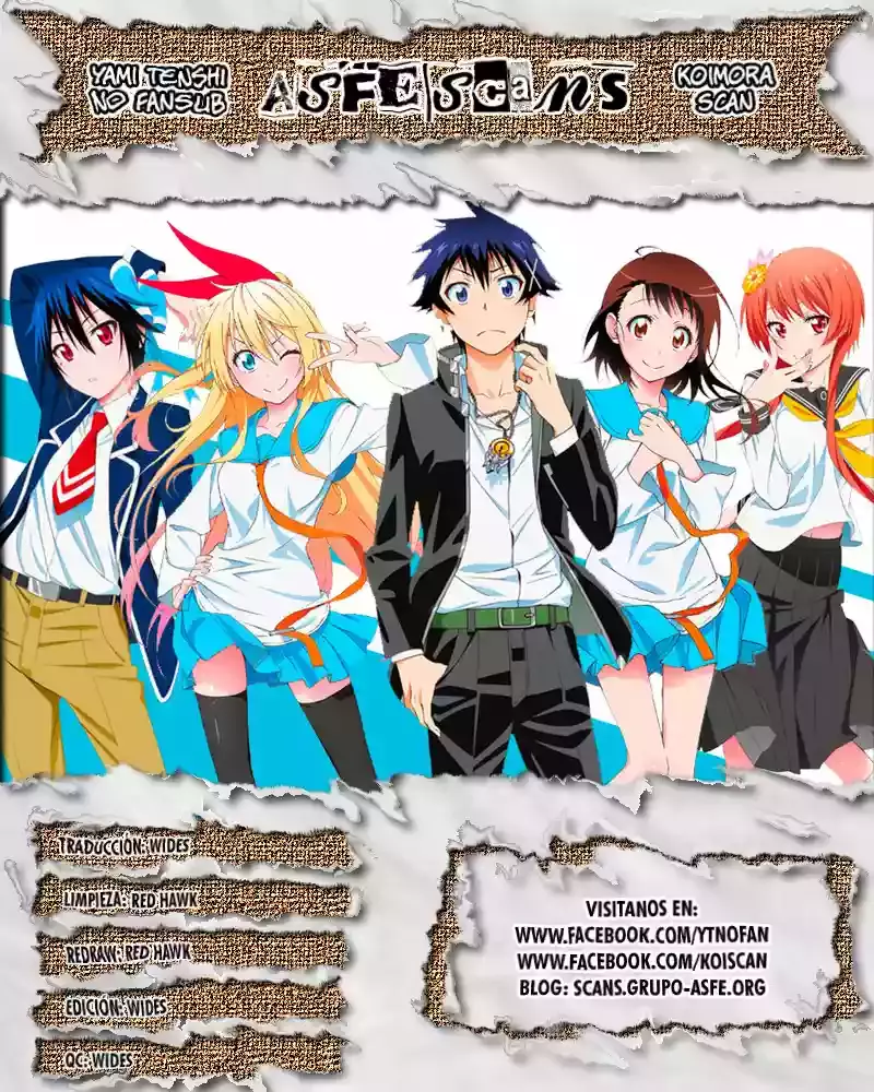 Nisekoi capítulo 172, página 1