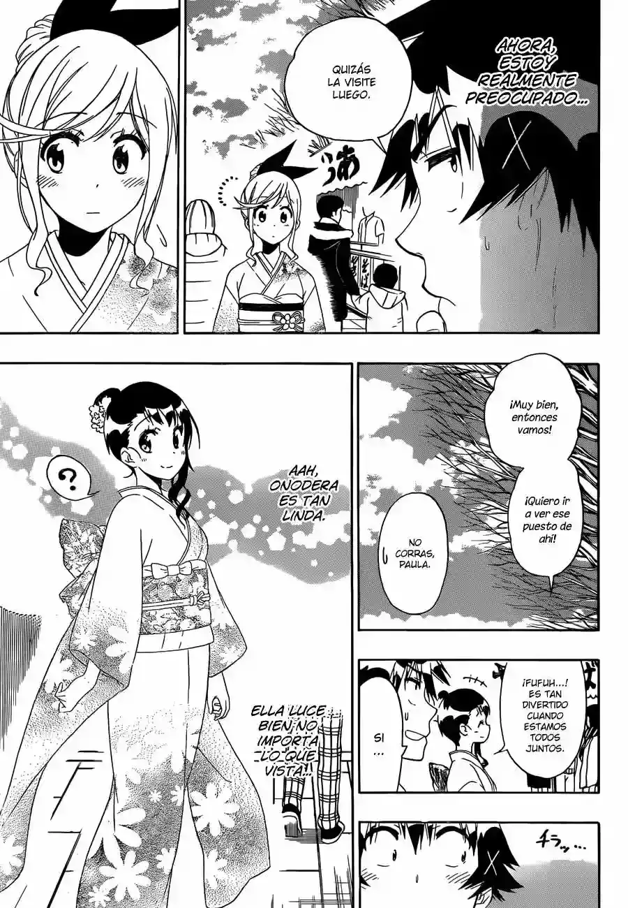 Nisekoi capítulo 172, página 8