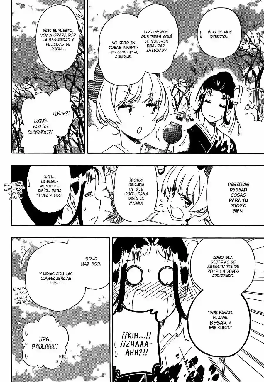 Nisekoi capítulo 172, página 11