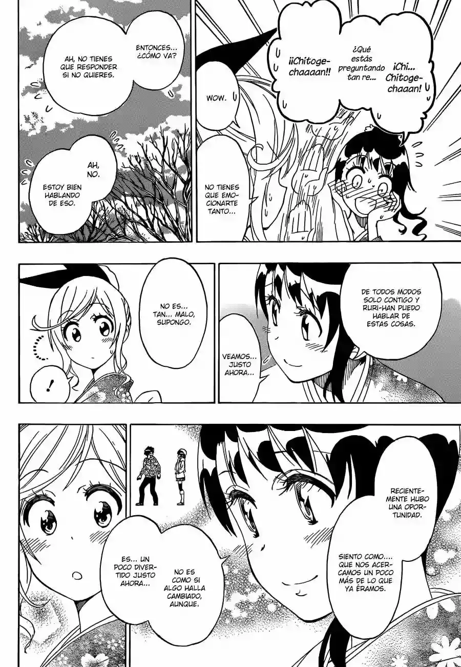 Nisekoi capítulo 172, página 15