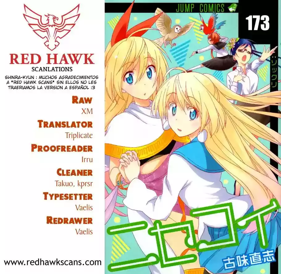 Nisekoi capítulo 173, página 2