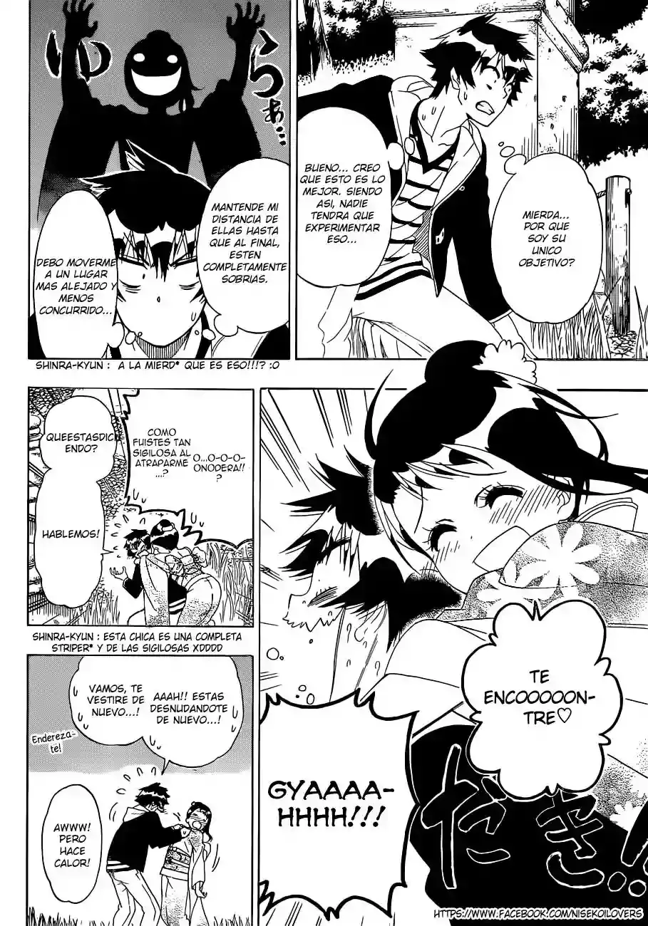 Nisekoi capítulo 173, página 10