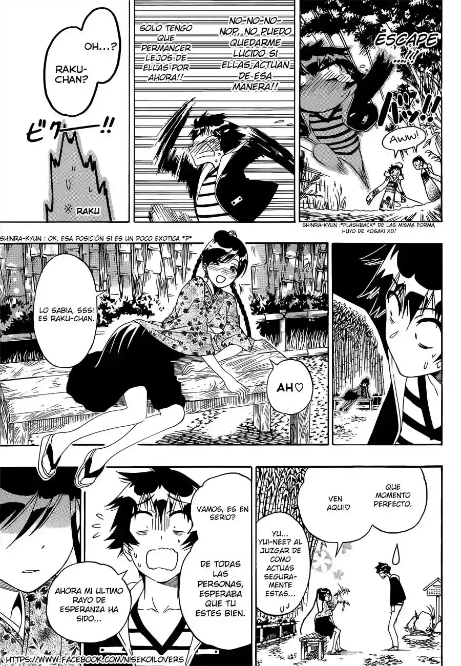 Nisekoi capítulo 173, página 13