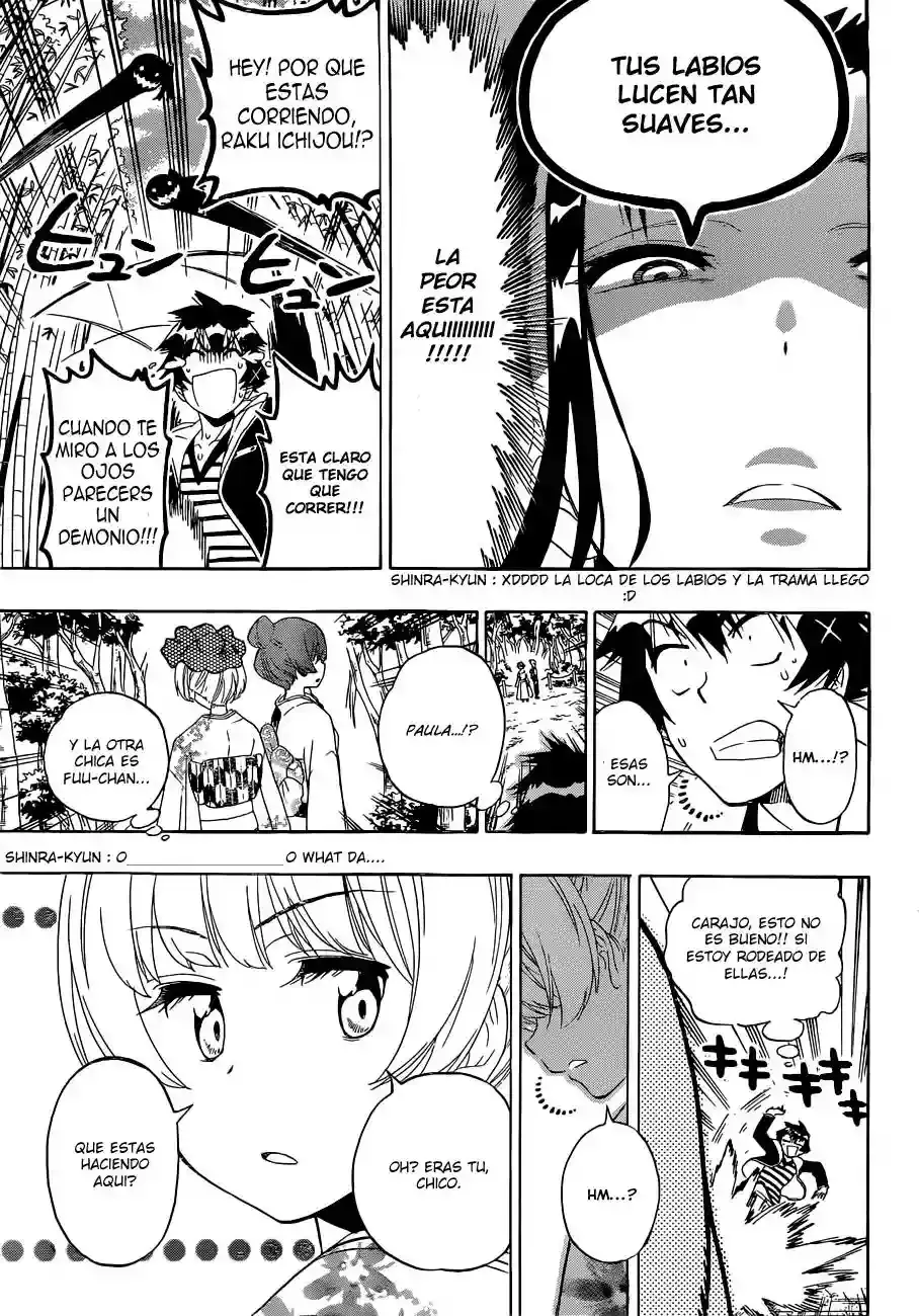 Nisekoi capítulo 173, página 15