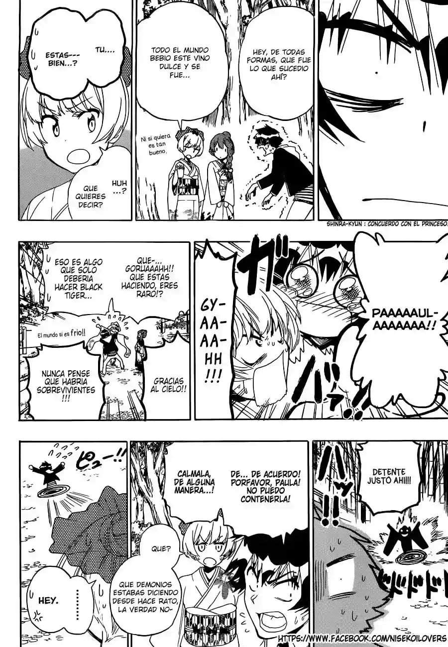 Nisekoi capítulo 173, página 16