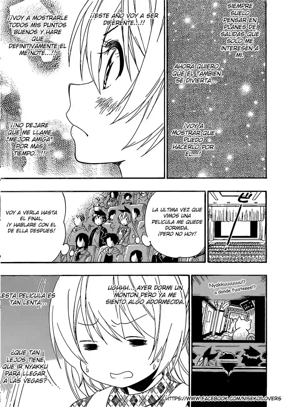 Nisekoi capítulo 174, página 6