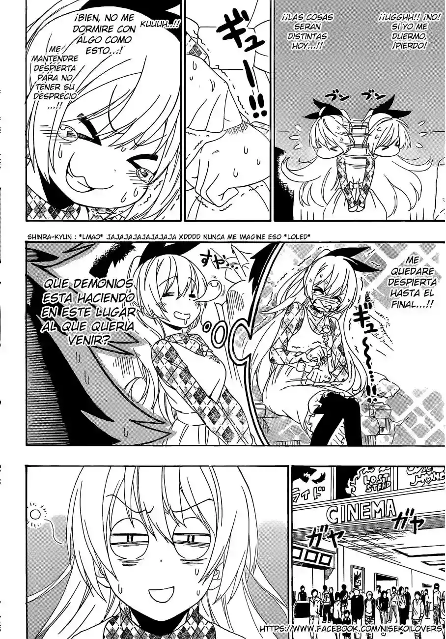 Nisekoi capítulo 174, página 7