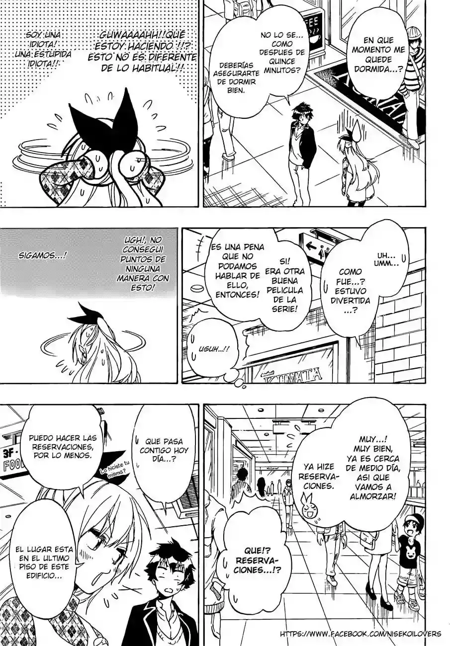 Nisekoi capítulo 174, página 8