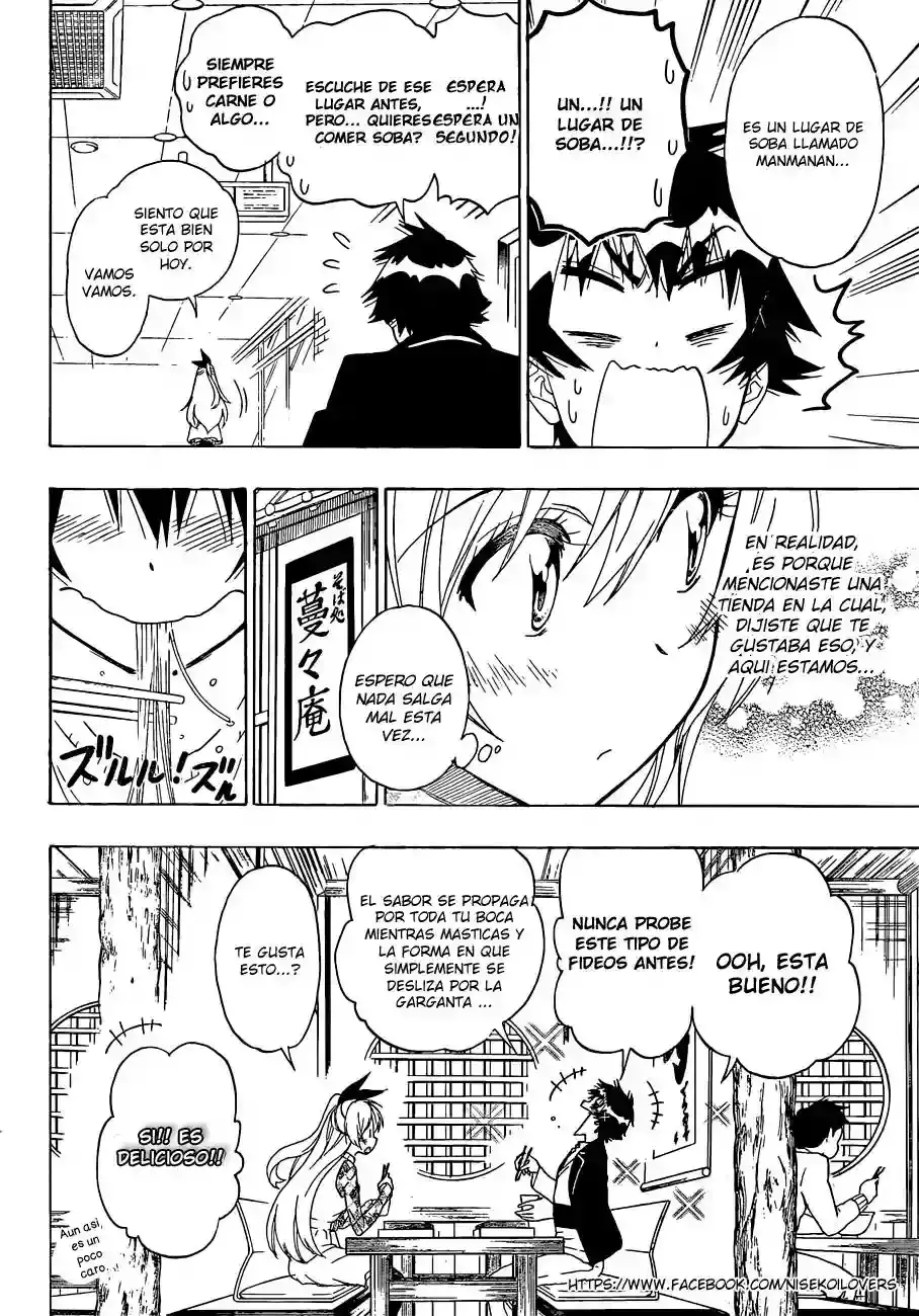 Nisekoi capítulo 174, página 9