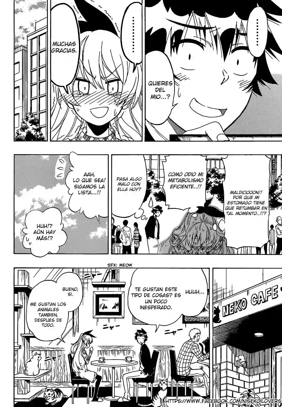 Nisekoi capítulo 174, página 11