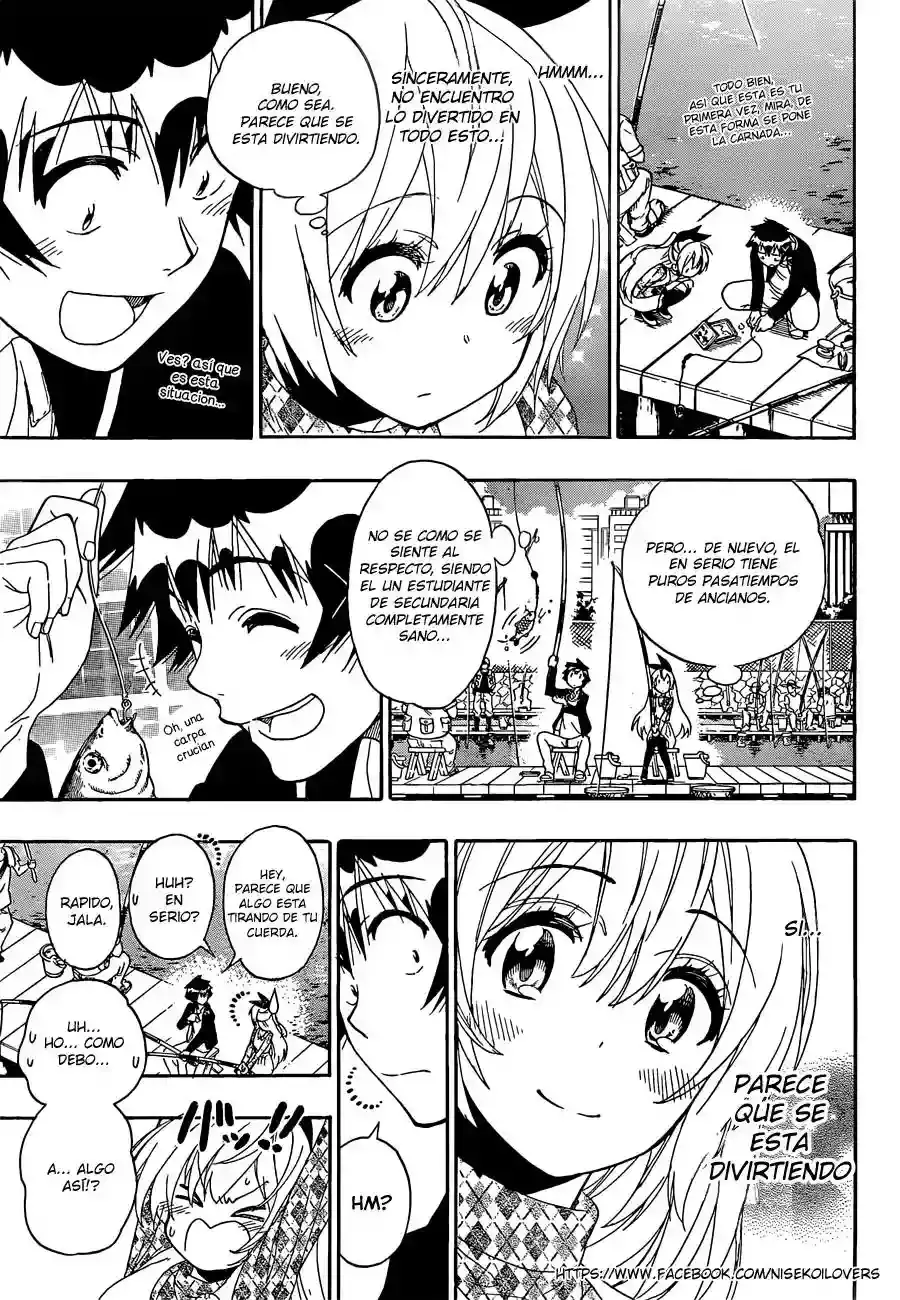 Nisekoi capítulo 174, página 14