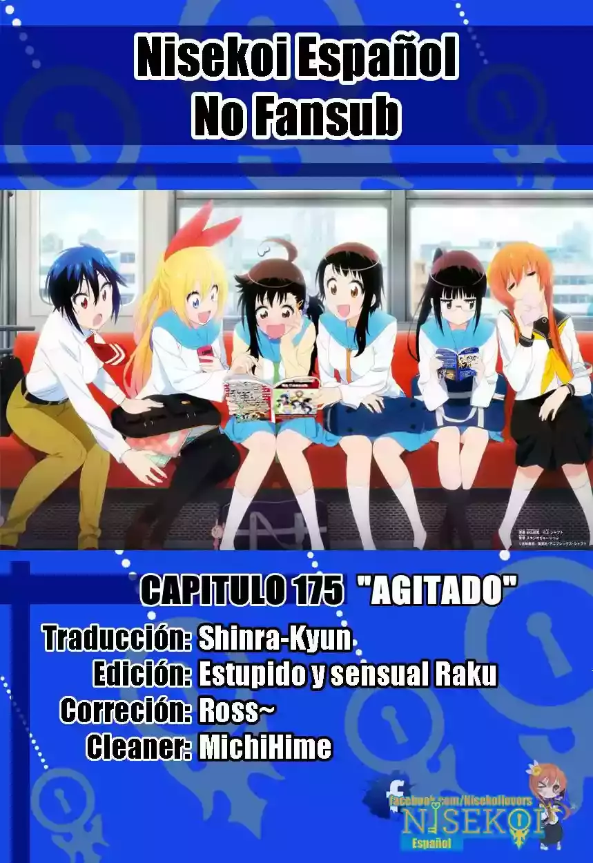 Nisekoi capítulo 175, página 1