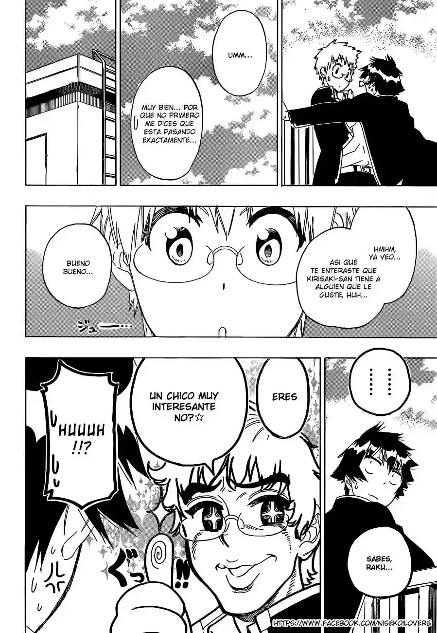Nisekoi capítulo 175, página 7