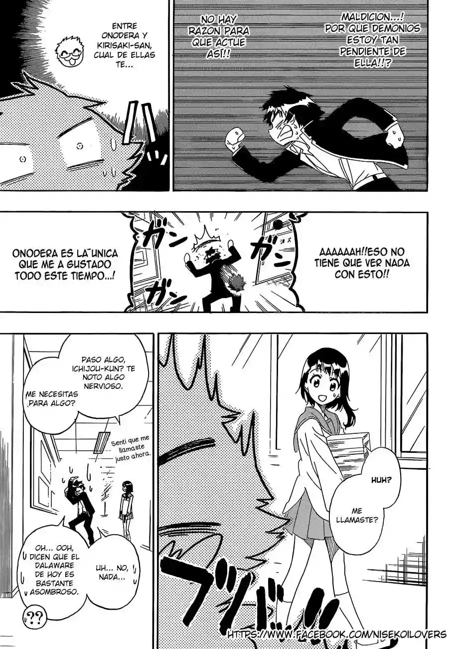 Nisekoi capítulo 175, página 12