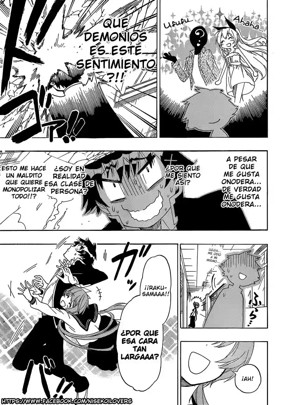 Nisekoi capítulo 175, página 14