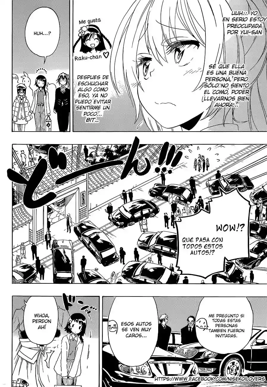 Nisekoi capítulo 176, página 3