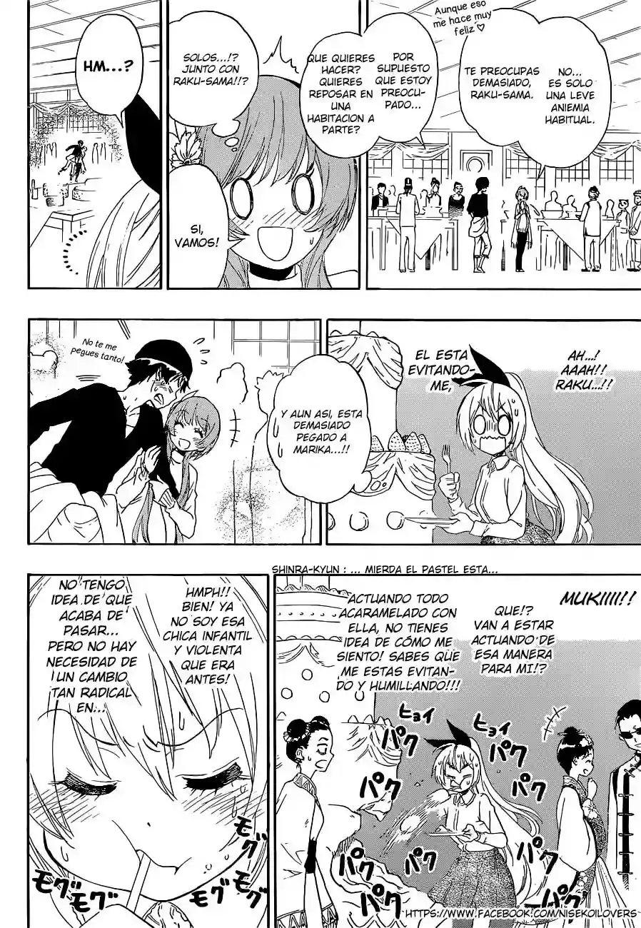 Nisekoi capítulo 176, página 9