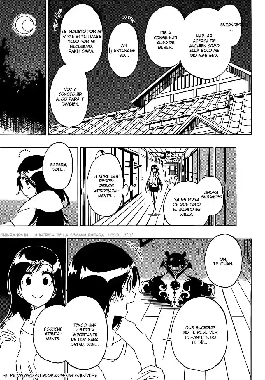 Nisekoi capítulo 176, página 18