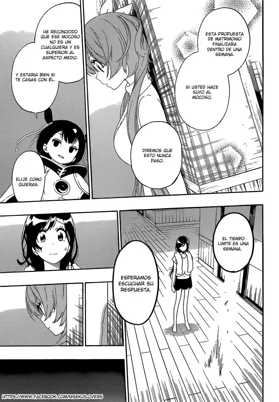 Nisekoi capítulo 177, página 4